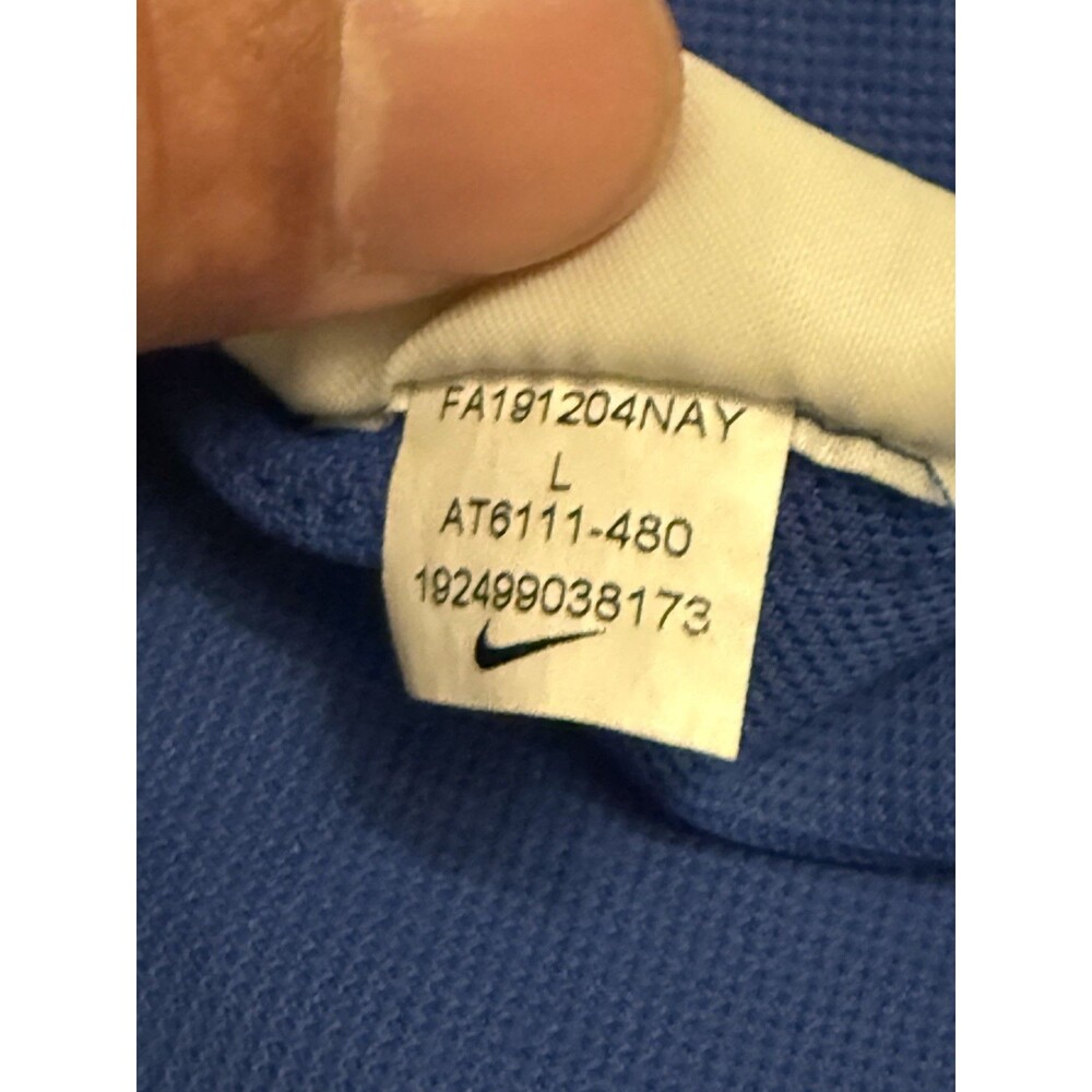 Nike Dri-FIT The Nike Polo Navy Blue Business Casual Career Men's Size Large - Picture 7 of 15